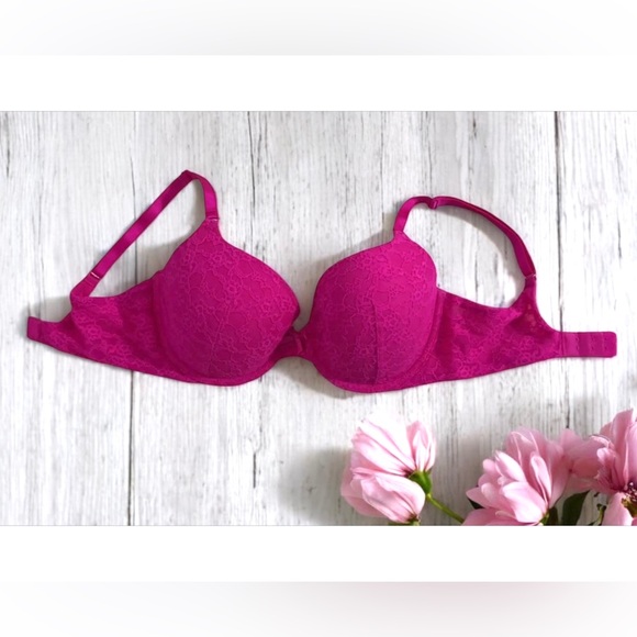 Victoria's Secret Other - Victoria’s Secret Lace Demi Bra 34DD